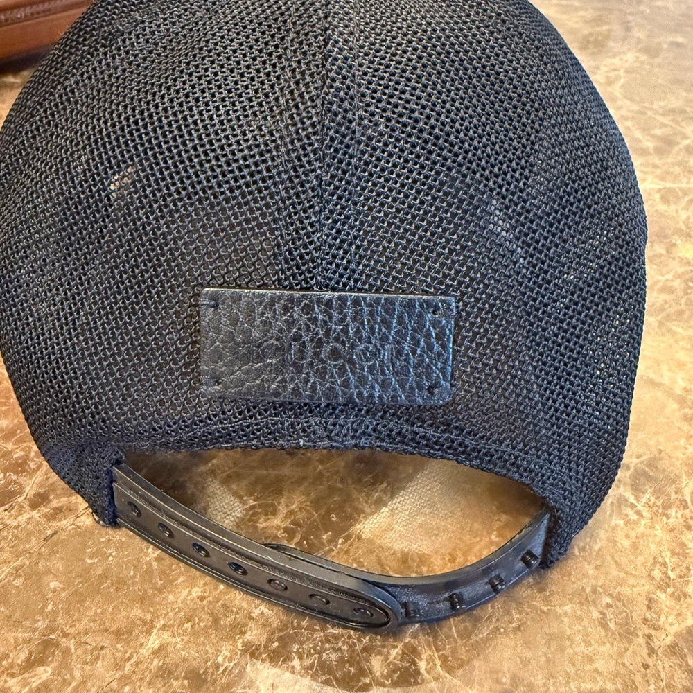Gucci Black Monogram Cap - Picture 2 of 6